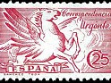 Spain 1939 Pegasus 25 CTS Carmine Edifil 879. España 879. Uploaded by susofe
